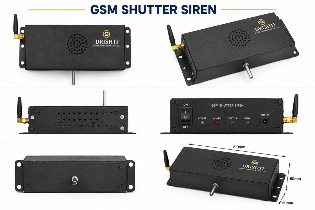 GSM Shutter Siren